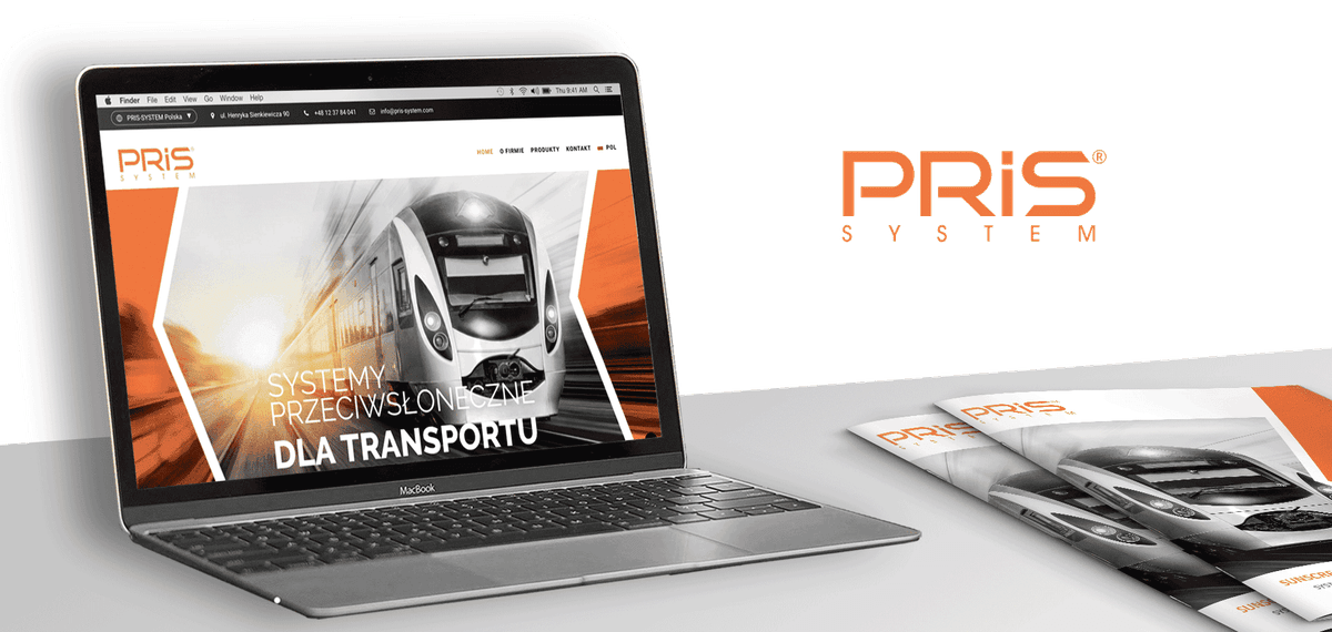 Pris System - projekt oraz budowa strony www